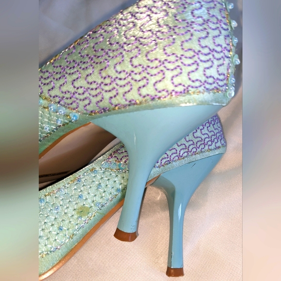 Redtoo Flow Sequin Women's Pumps - Picture 6 of 11